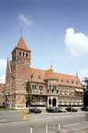 852398 Gezicht op het raadhuis (Het Rond 1) te Zeist.